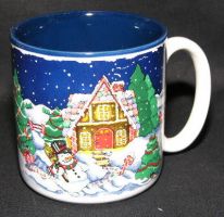 Potpourri Press SWEET DREAMS Christmas Coffee Mug 1993